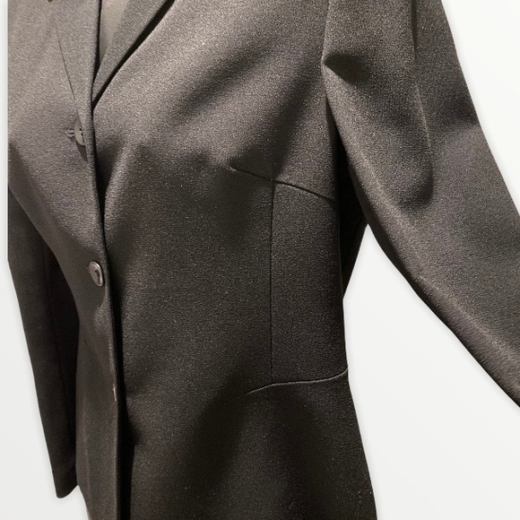Petite Sophisticate Black Blazer, small - Picture 3 of 9